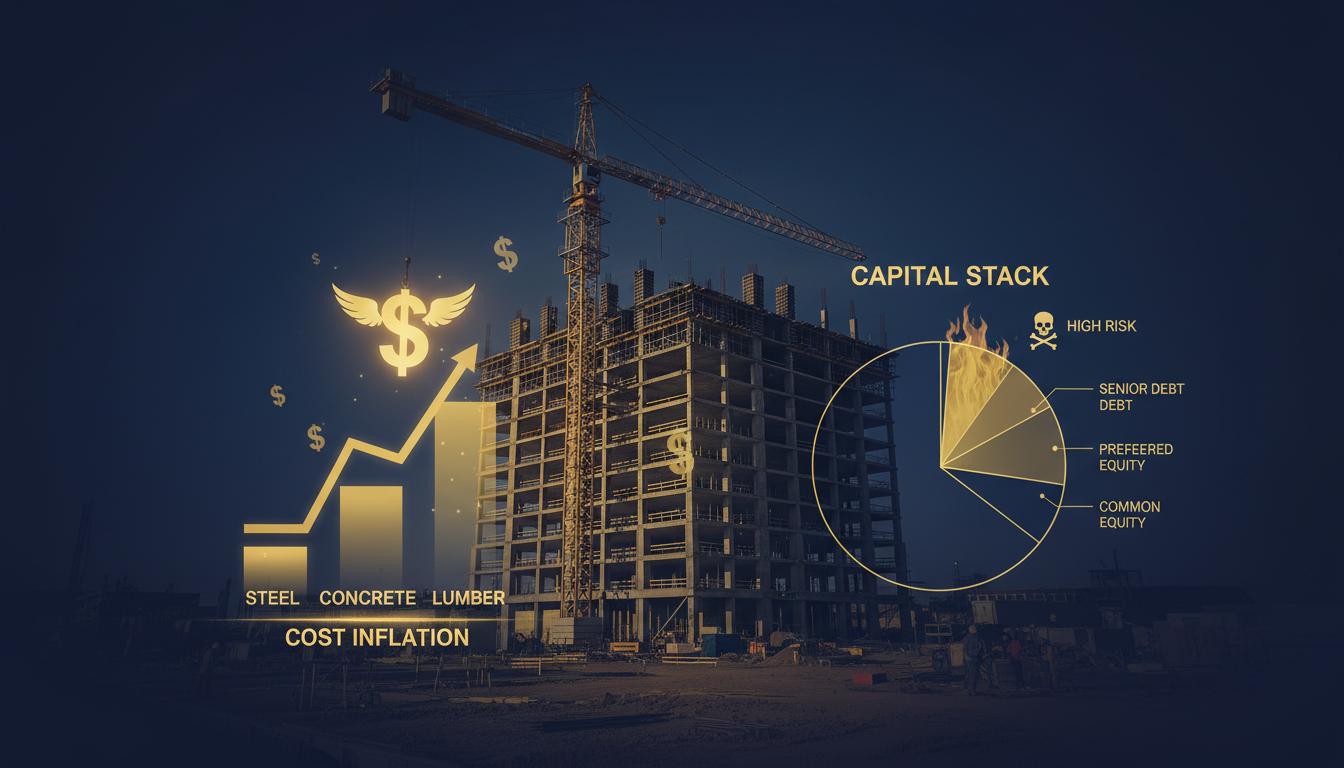 Construction Cost Inflation and Capital Stack Risk: What Developers Need to Know